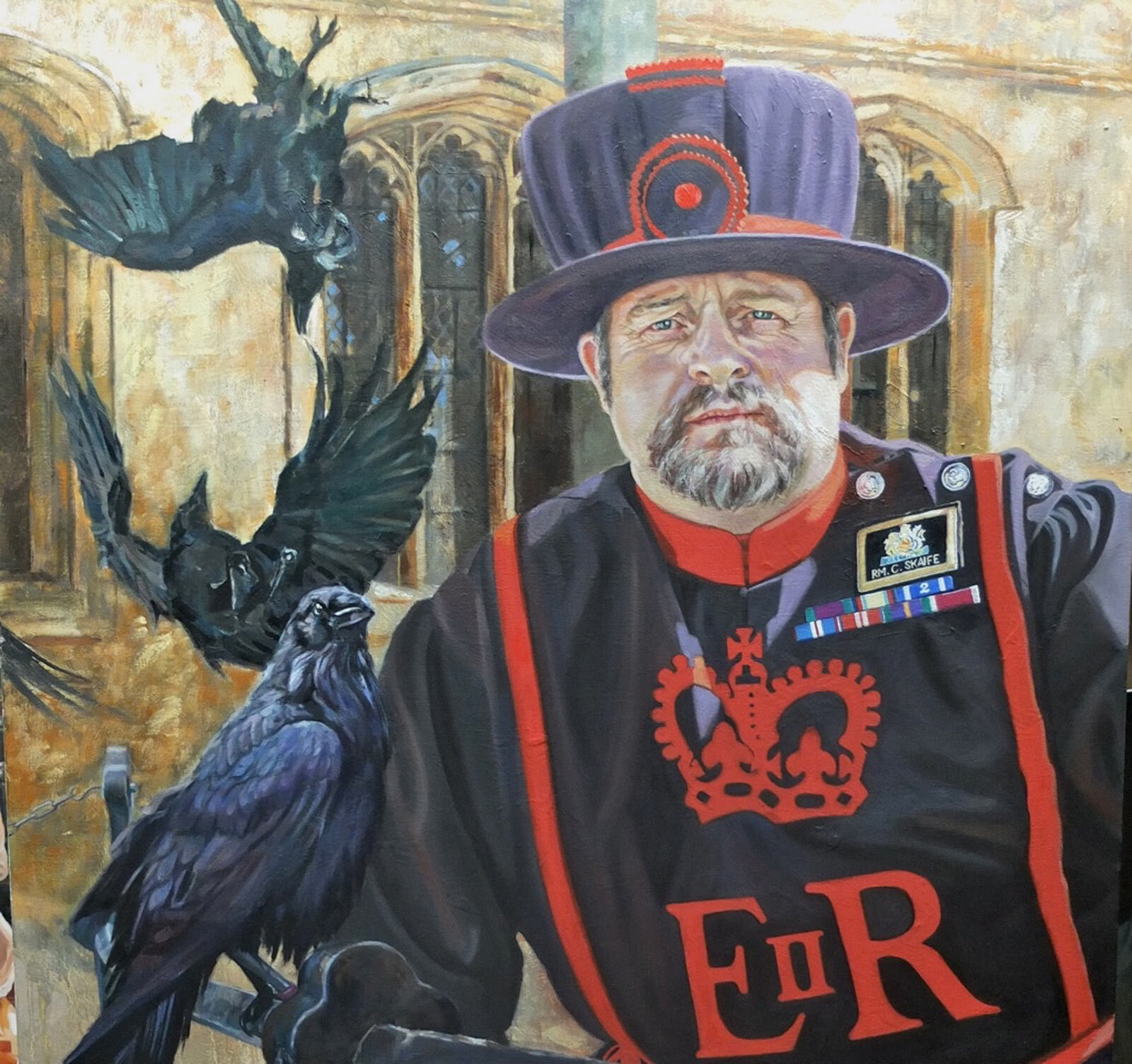 The Ravenmaster Christopher Skaife The Tower Of London